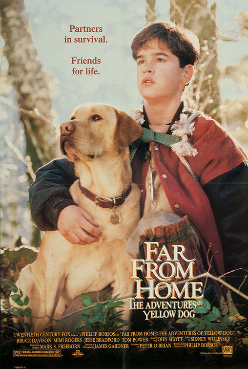 the movie poster: Far From Home: The Adventures Of Yellow Dog (1995)