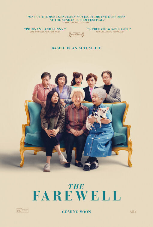1000 piece jigsaw puzzle for the movie poster: The Farewell (2019)