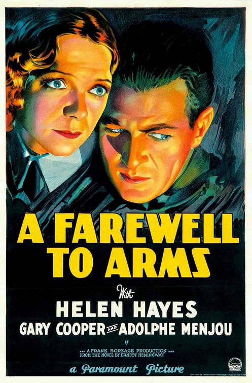 the movie poster: A Farewell to Arms (1932)