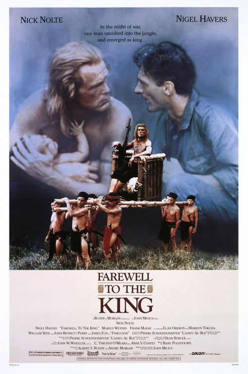 the movie poster: Farewell to the King (1989)