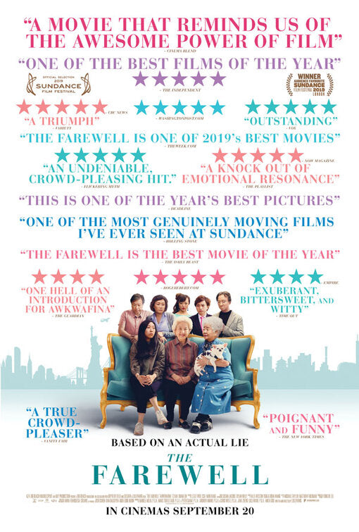 1000 piece jigsaw puzzle for the movie poster: The Farewell (2019) ver2