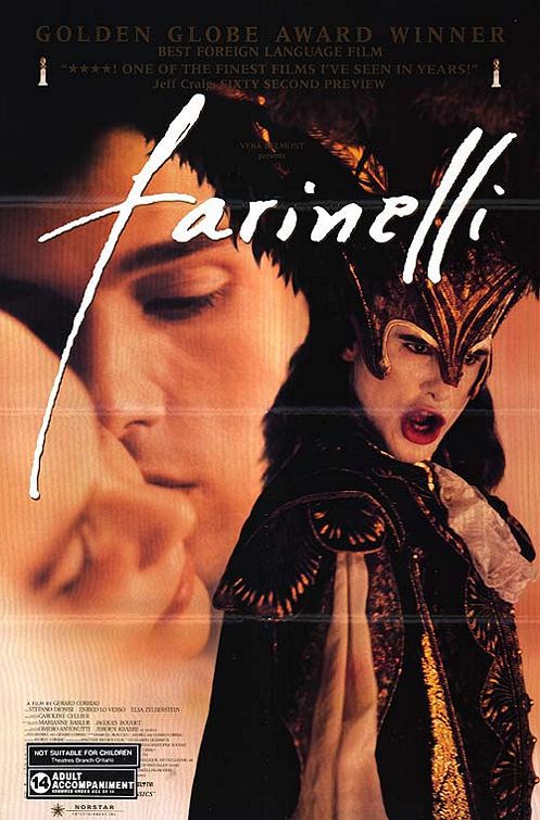 the movie poster: Farinelli (1995)