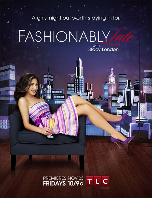 1000 piece jigsaw puzzle for tv poster: Fashionably Late with Stacy London