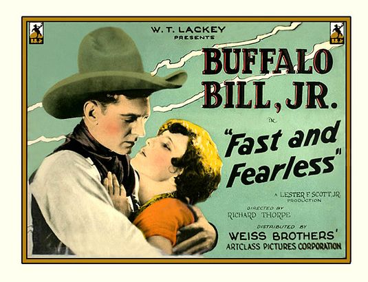 the movie poster: Fast and Fearless (1924)