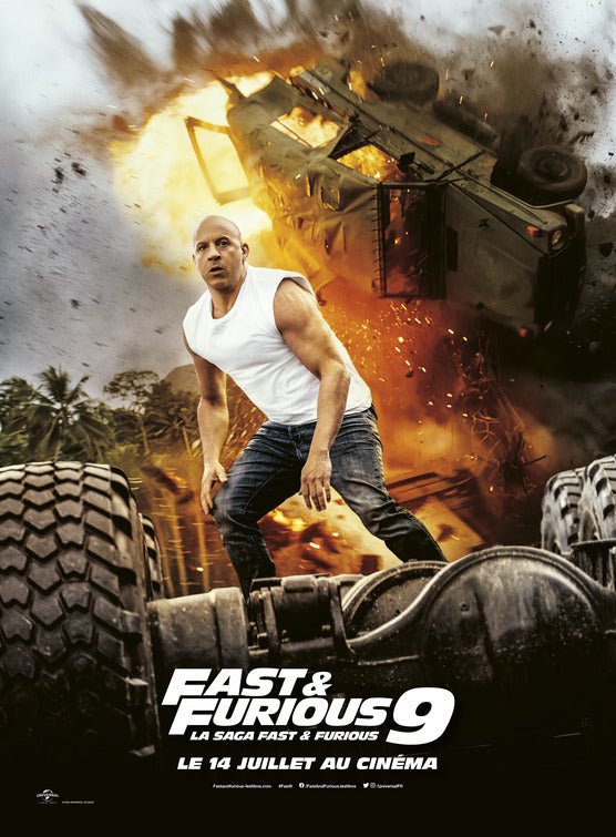 1000 piece jigsaw puzzle for the movie poster: F9 (2021) ver16
