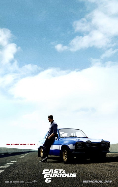 1000 piece jigsaw puzzle for the movie poster: Fast & Furious 6 (2013) ver2