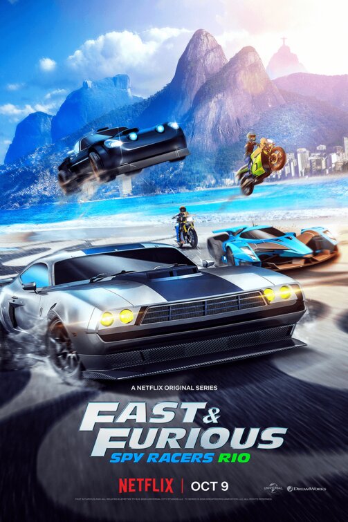 1000 piece jigsaw puzzle for tv poster: Fast & Furious: Spy Racers, ver3
