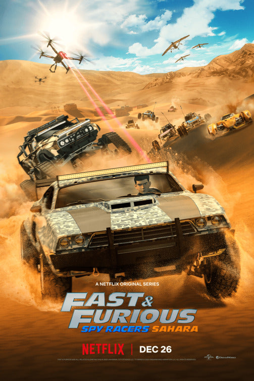1000 piece jigsaw puzzle for tv poster: Fast & Furious: Spy Racers, ver5