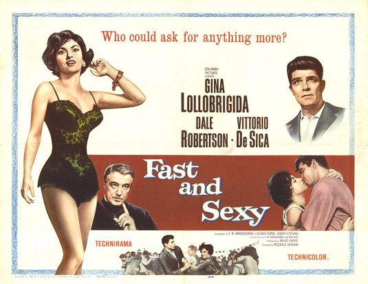 the movie poster: Fast and Sexy (1960)