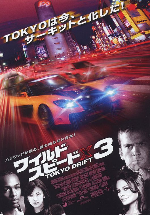 the movie poster: The Fast and the Furious: Tokyo Drift (2006) ver2