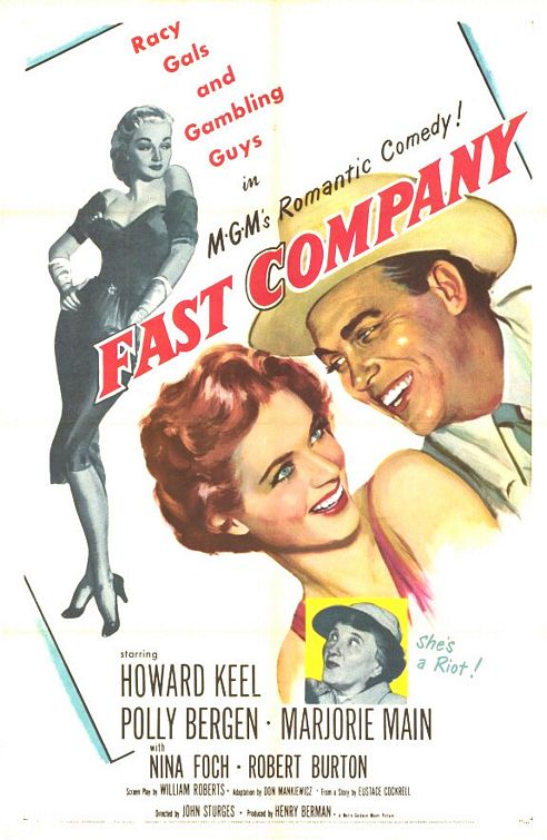 the movie poster: Fast Company (1953)