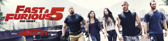 1000 piece jigsaw puzzle for the movie poster: Fast Five (2011) ver10
