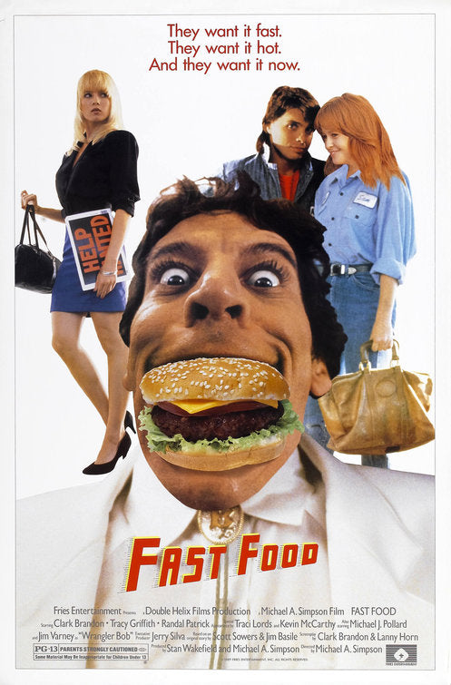 the movie poster: Fast Food (1989)