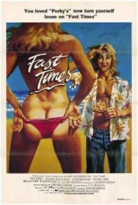 the movie poster: Fast Times at Ridgemont High (1982) ver2