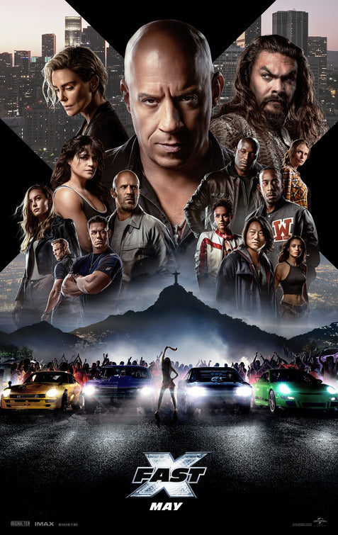 1000 piece jigsaw puzzle for the movie poster: Fast X (2023) ver2