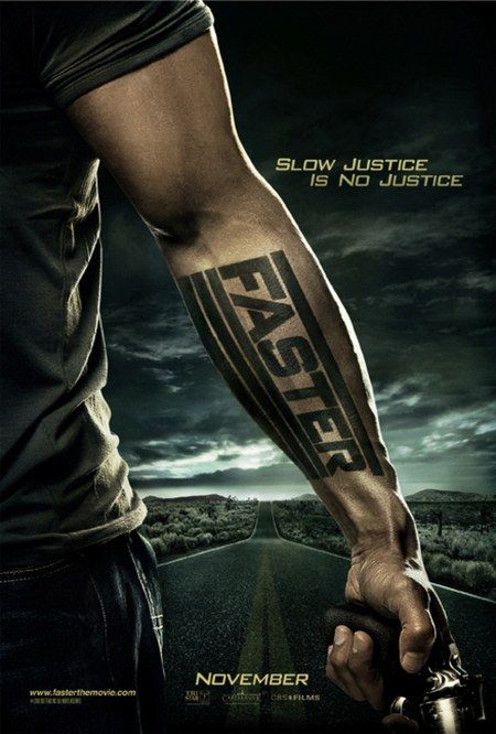 1000 piece jigsaw puzzle for the movie poster: Faster (2010)