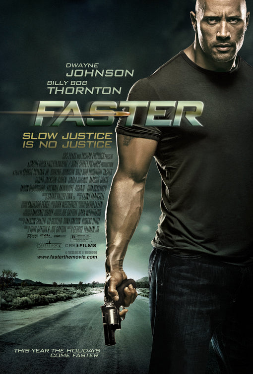 1000 piece jigsaw puzzle for the movie poster: Faster (2010) ver2