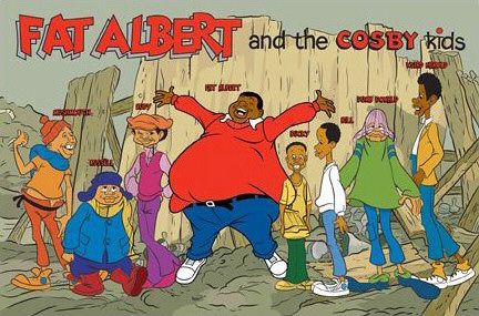 1000 piece jigsaw puzzle for tv poster: Fat Albert and the Cosby Kids