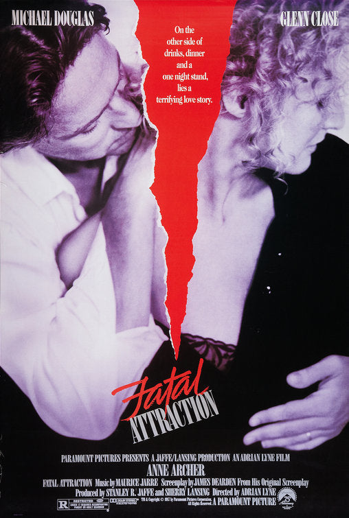 the movie poster: Fatal Attraction (1987)
