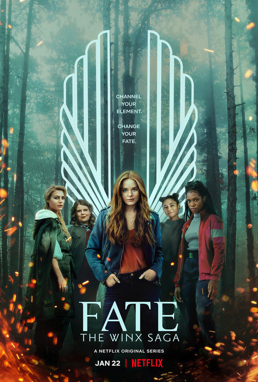1000 piece jigsaw puzzle for tv poster: Fate: The Winx Saga