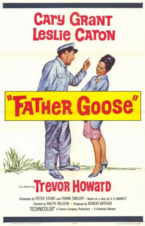 1000 piece jigsaw puzzle for the movie poster: Father Goose (1964)