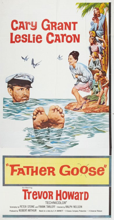 1000 piece jigsaw puzzle for the movie poster: Father Goose (1964) ver2