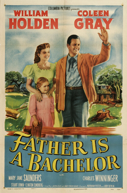 1000 piece jigsaw puzzle for the movie poster: Father Is a Bachelor (1950)