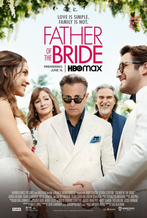 1000 piece jigsaw puzzle for the movie poster: Father of the Bride (2022)