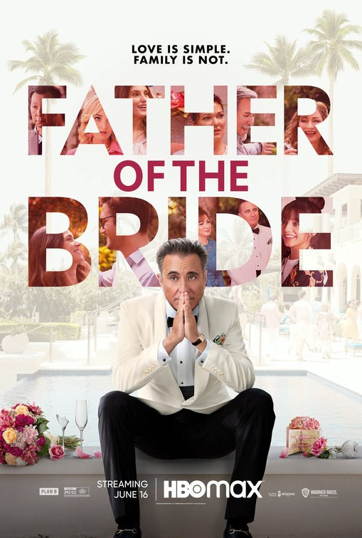 1000 piece jigsaw puzzle for the movie poster: Father of the Bride (2022) ver2
