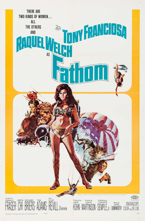 the movie poster: Fathom (1967)
