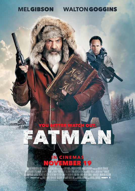 1000 piece jigsaw puzzle for the movie poster: Fatman (2020) ver3