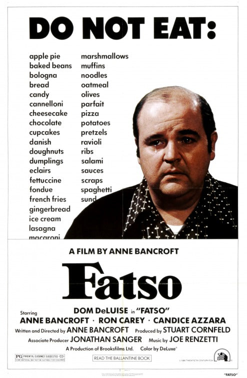 1000 piece jigsaw puzzle for the movie poster: Fatso (1980)