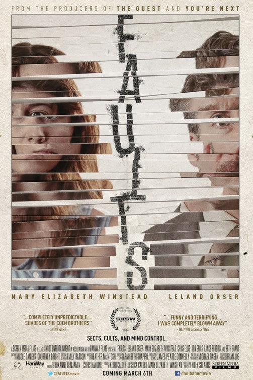 1000 piece jigsaw puzzle for the movie poster: Faults (2015)