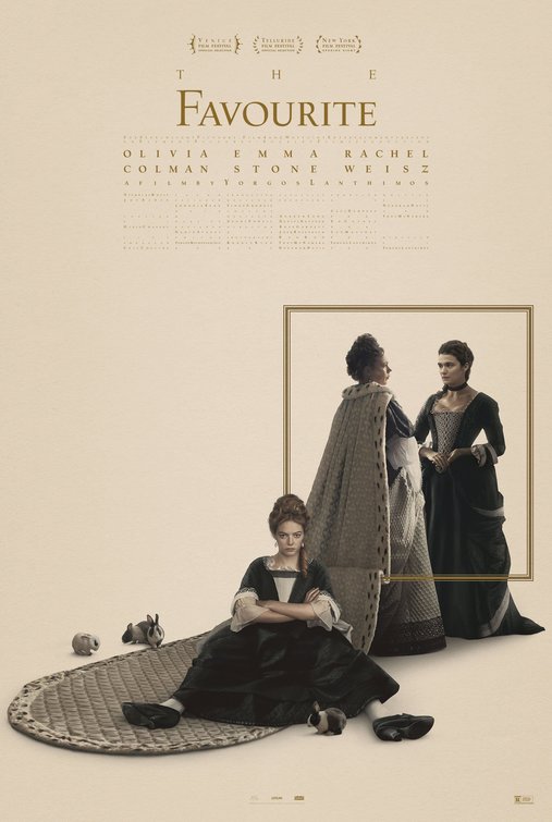 1000 piece jigsaw puzzle for the movie poster: The Favourite (2018) ver2