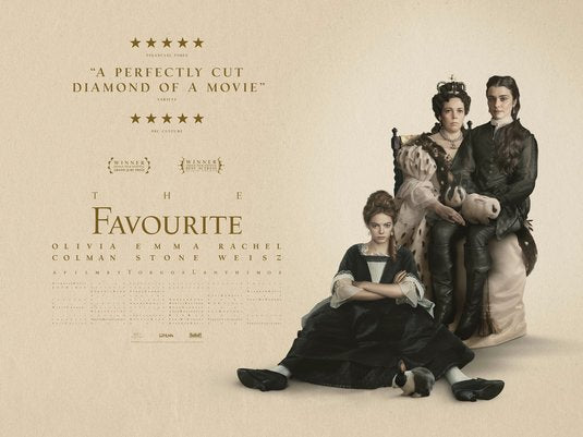 1000 piece jigsaw puzzle for the movie poster: The Favourite (2018) ver3