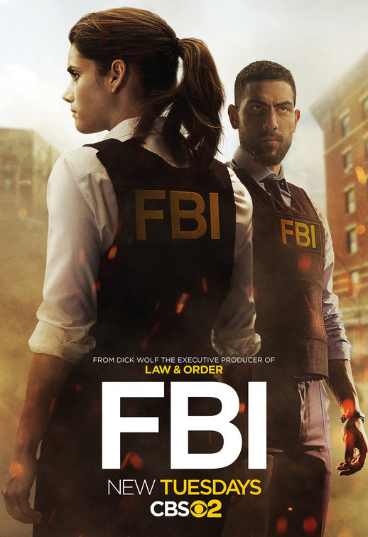 1000 piece jigsaw puzzle for tv poster: FBI