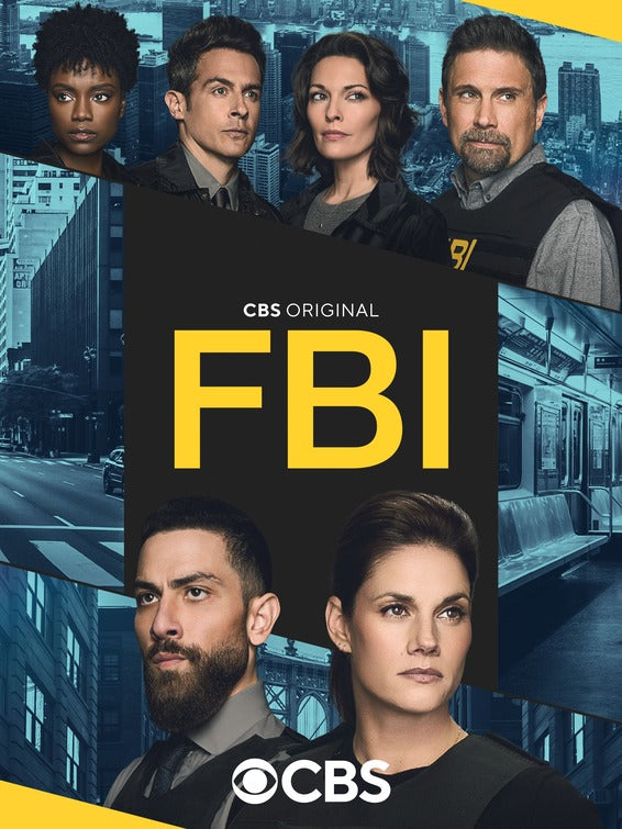 1000 piece jigsaw puzzle for tv poster: FBI, ver2