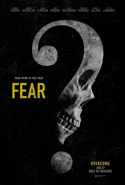 1000 piece jigsaw puzzle for the movie poster: Fear (2023)
