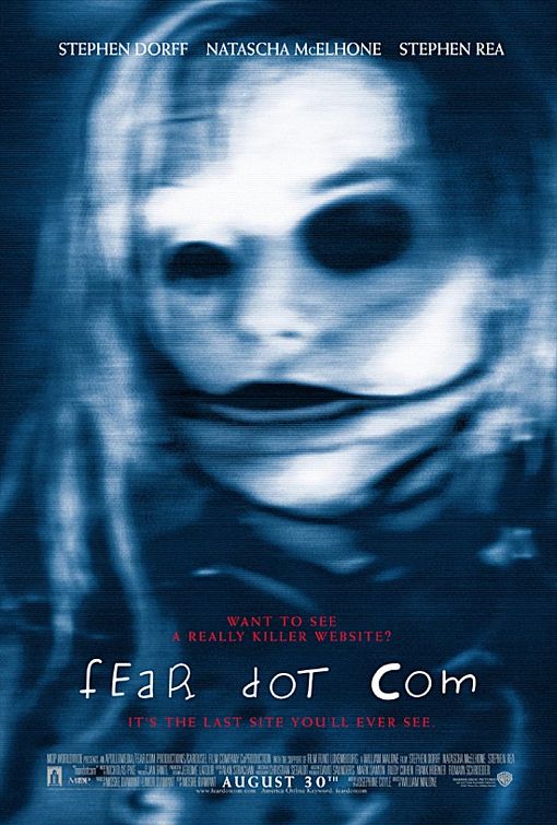the movie poster: fear dot com (2002)