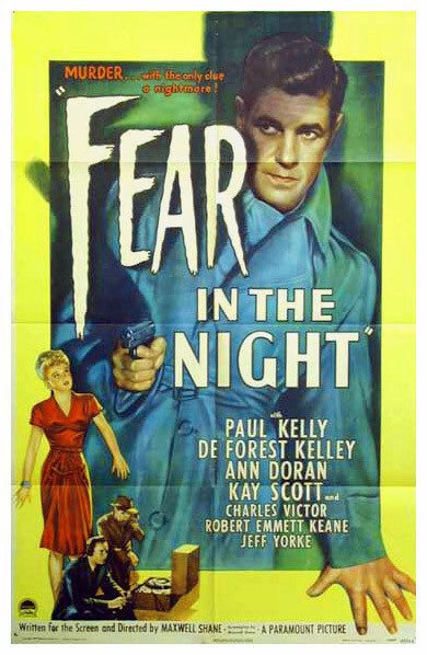 the movie poster: Fear in the Night (1947)