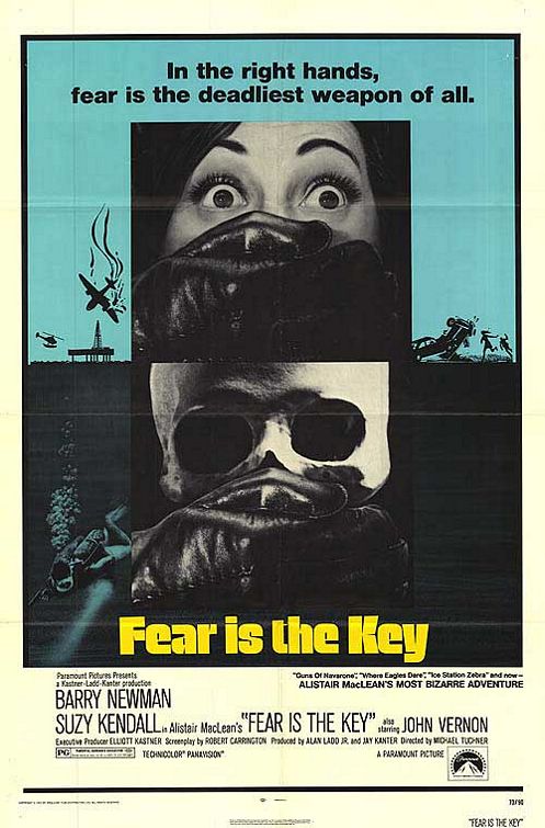 the movie poster: Fear Is the Key (1973)