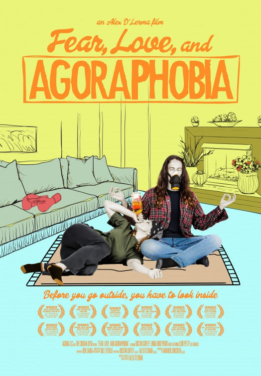 1000 piece jigsaw puzzle for the movie poster: Fear, Love, and Agoraphobia (2017)