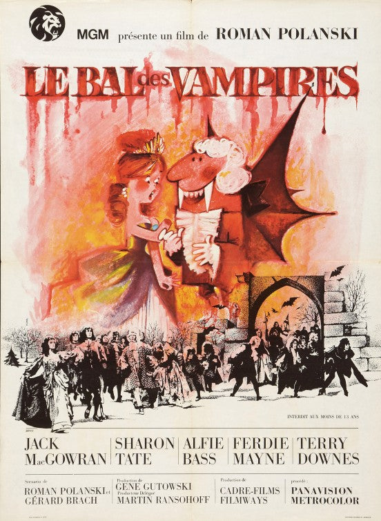 1000 piece jigsaw puzzle for the movie poster: The Fearless Vampire Killers (1967) ver2