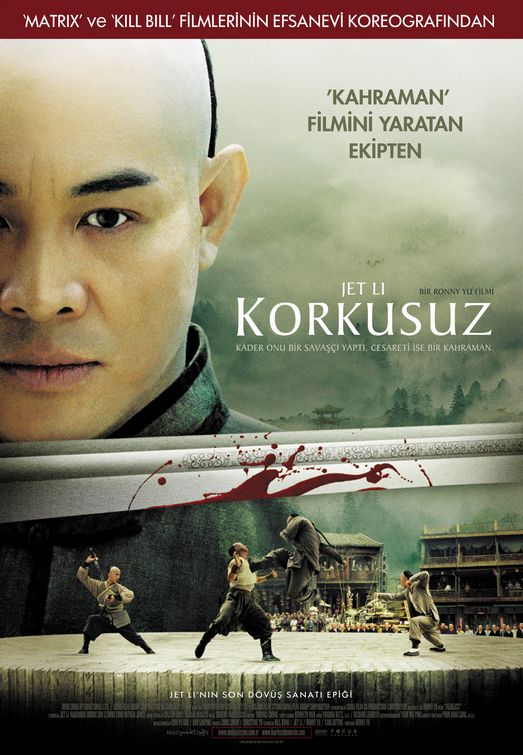 the movie poster: Fearless (2006) ver5