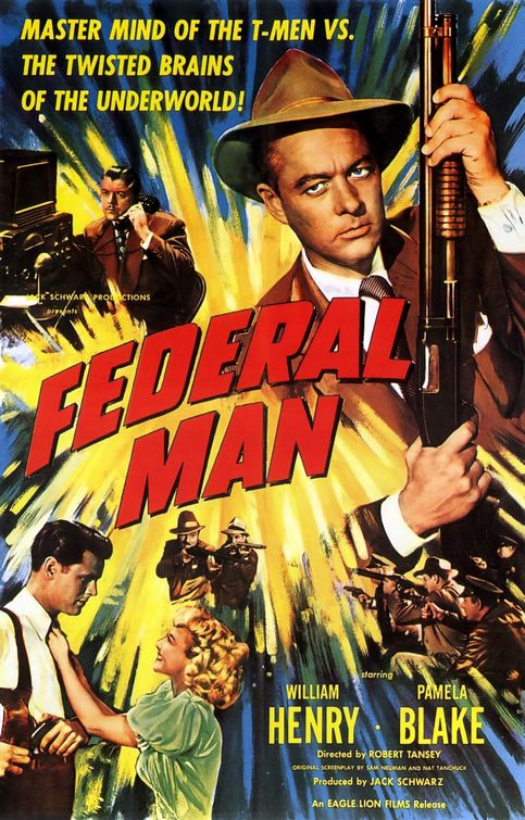 the movie poster: Federal Man (1950)