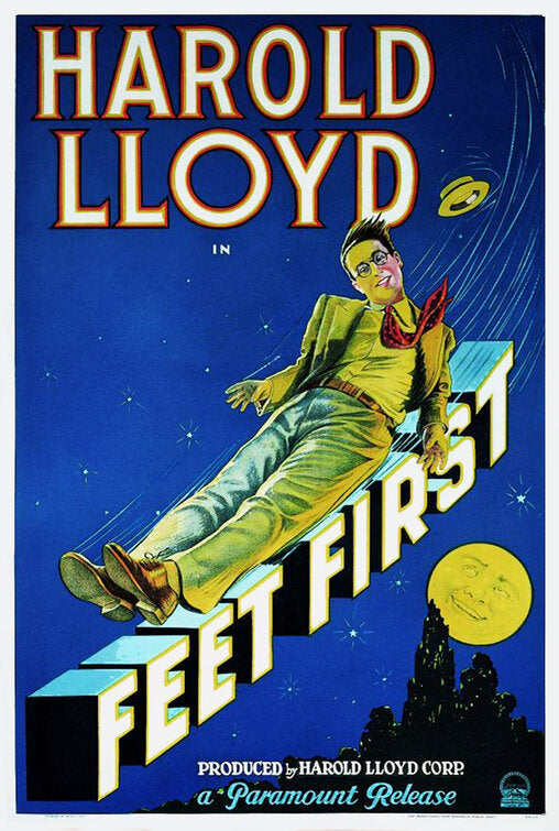 1000 piece jigsaw puzzle for the movie poster: Feet First (1930)