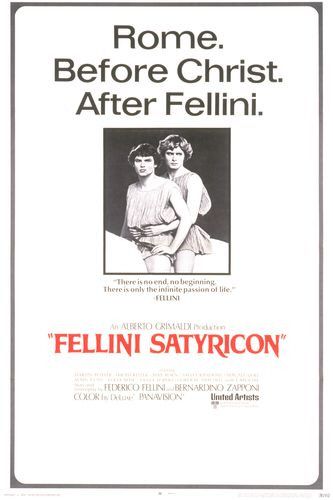 the movie poster: Fellini Satyricon (1969)