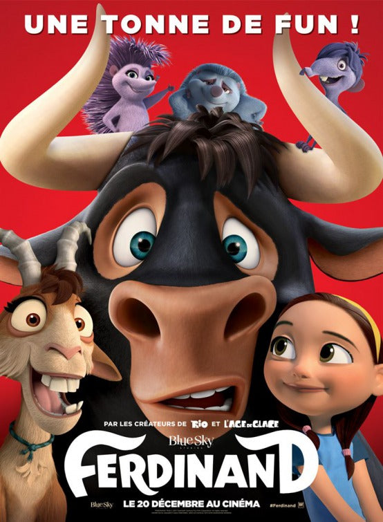 1000 piece jigsaw puzzle for the movie poster: Ferdinand (2017) ver12