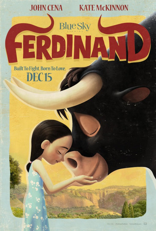 1000 piece jigsaw puzzle for the movie poster: Ferdinand (2017) ver2