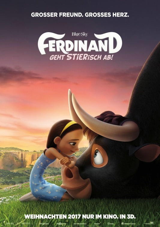 1000 piece jigsaw puzzle for the movie poster: Ferdinand (2017) ver4